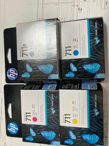 HP711 プリンター　インク