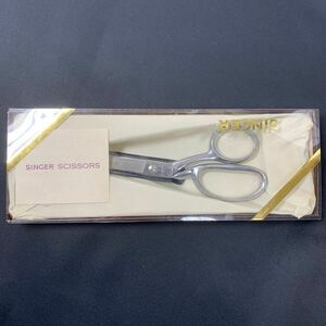 ★大阪/店舗受け取り可★SINGER 裁ちばさみ 鋏 レトロ アンティーク SINGER SCISSORS 17.8cm 外箱付き レア★