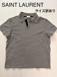 サンローラン SAINT LAURENT ポロシャツ サイズ訳あり美品