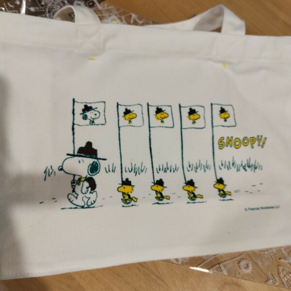 カルディ　スヌーピー　トートバッグ　カフェランテ　スヌーピーグッズ SNOOPY