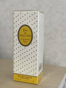 未使用　DIOR クリスチャン ディオール オーデ ドルチェヴィータ EDT SP スプレー　50ml 定形外送料は350円　フィルム付き　保管品