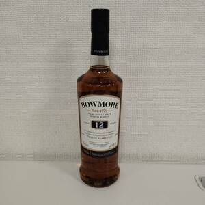 【F-14938】1円スタート BOWMORE ボウモア 12年 スコッチ ウィスキー 700ml 40% スコットランド シングルモルト 未開栓