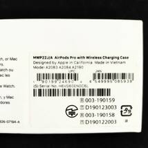 【F-15012】1円～ Apple AirPods Pro第一世代 MWP22JA 使用感あり 充電器欠品 通電確認済 アップル ワイヤレスイヤホン_画像8