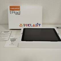 【F-14787】1円～ tPad TECLAST Wi-Fiモデル タブレット グレー P25T 64GB Bluetooth 本体中古品 通電確認済み_画像1