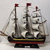 【C-25082】SEA WITCH 1846年 大型 帆船模型 帆船 船 模型 木製 置物 インテリア 飾り コレクション オブジェ コレクション_画像1