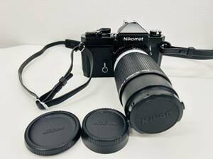 【TJ-3934a】 1円～Nikon ニコン Nikomat ニコマート FT2 ブラック 一眼レフフィルムカメラ シャッター〇 レンズ付き 中古 保管品 ジャンク