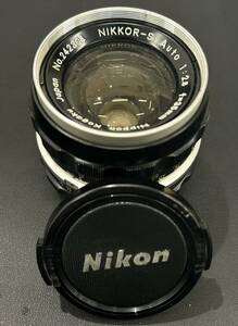 [TJ-3936] 1 jpy ~ Nikon NIKKOR-S Auto 1:2.8 f=35. camera lens Nikon Nippon Kougaku operation not yet verification present condition goods storage goods 