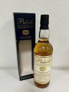 【F-15007】 未開栓 The Pearls パールズ AUCHENTOSHAN オーヘントッシャン 1998～2014 124/283 60.5％ 700ｍL シングルモルト ウイスキー