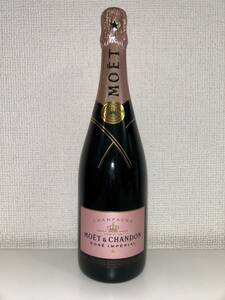 【F-15086】 未開栓 MOET&CHANDON ROSE IMPERIAL BRUT 12% 750mL モエ・エ・シャンドン ロゼ アンペリアル ブリュット シャンパン