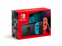 Nintendo Switch 本体 Joy-Con(L) ネオンブルー/(R) ネオンレッド 新品未使用 本体 任天堂スイッチ Neon 4902370550733_画像1