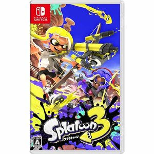 スプラトゥーン3 新品未開封 Nintendo Switch ソフト パッケージ版 HAC-P-AV5JA 4902370550337