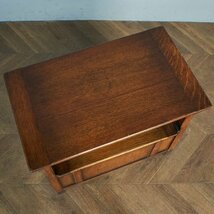 [78229]モンクスベンチ 英国 アンティーク オーク 木製 テーブル ベンチ コファー サイドボード 収納 教会 木彫刻 長椅子 クラシック_画像4