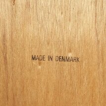 [72367]デンマーク ヴィンテージ ブックシェルフ 木製 チーク 飾り棚 本棚 オープン ブックケース 書棚 キャビネット 収納 北欧 モダン_画像3
