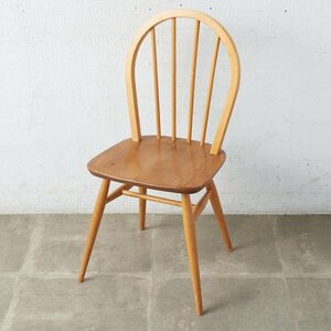 [67317]ercol スポーク 4本 フープバックチェア アーコール 椅子 ダイニングチェア 曲木椅子 エルム材 天然木 イギリス 英国 シンプル