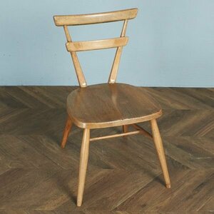 [59147]超レア ERCOL スタッキングチェア 英国 ヴィンテージ ダイニングチェア 無垢材 エルム ブナ 木製 イス 椅子 アーコール イギリス