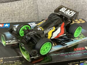 イグレスJr. ブラックスペシャル 組立済未走行車 18510 レーサーミニ四駆 タイプ4シャーシ 限定商品 mini4WD TAMIYA