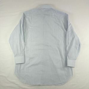 C3 大きいサイズ Ermenegildo Zegna エルメネジルド・ゼニア 長袖シャツ ワイシャツ ドレスシャツ ブルー size43/17 メンズ 男性用の画像3