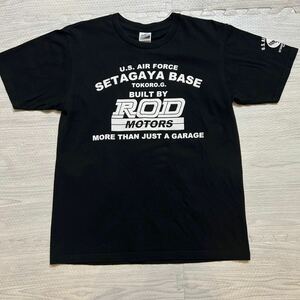 【即決】世田谷ベース setagayabase mサイズ ロッドモータース Rodmotors Tシャツ 半袖Tシャツ 黒 ケンザフラットトップ 所ジョージ