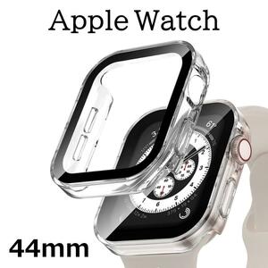 Apple Watch ケース カバー フラット 44mm クリア