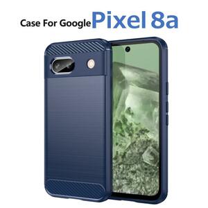 Google Pixel 8a TPUケース ブルー