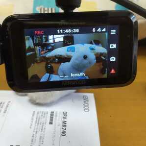 ケンウッド 前後 2カメラ DRV-MR740 GPS 明るいF1.8レンズ 32ＧＢマイクロSD付属 動作確認済みの画像2