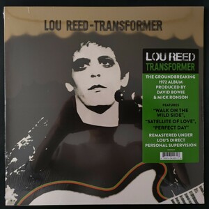 新品未開封LPレコード名盤ルー・リード トランスフォーマー重量盤リマスターLou Reed Transformerワイルドサイドを歩けVelvet Underground