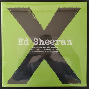 新品未開封 2LPレコード Ed Sheeran エド・シーラン 2ndアルバム X (マルティプライ）2枚組グラミー賞受賞作品180g重量盤 