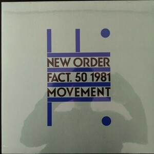 新品未開封LPレコードNEW ORDER ニュー・オーダー/ムーヴメント Movement 1stデビューアルバムjoy divisionジョイディヴィジョン 