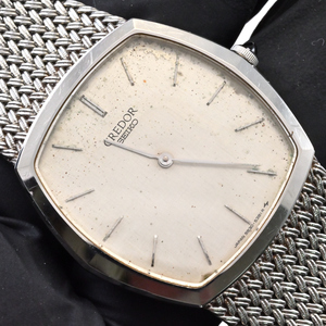 ヴィンテージ セイコーSEIKO CREDORクレドール QUARTZクォーツ 30mm 動作品 Ref.5930-5391 ユニセックス #N44-025