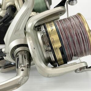 【1円スタート】Daiwa ダイワ SHIMANO シマノ サーフ 投げ用 スピニングリール 4台まとめの画像8