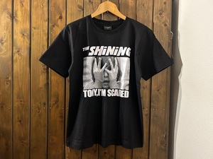 新品●シャイニング　TONY, I'M SCARED　プリントTシャツ●ジャックニコルソン/スタンリーキューブリック/小説/ホラー映画/SHINING