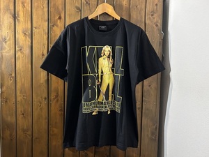 新品●キル・ビル　ユマ・サーマン　プリントTシャツ［L］●クエンティン・タランティーノ/映画/KILL BILL