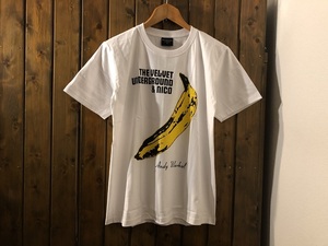 新品●ヴェルヴェットアンダーグラウンドアンドニコ　アルバム　プリントTシャツ●ロックバンド/ルーリード/アンディウォーホル