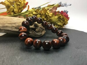  Power Stone bracele red Tiger I 12mm natural stone breath better fortune luck with money .. beads breath men's man 0