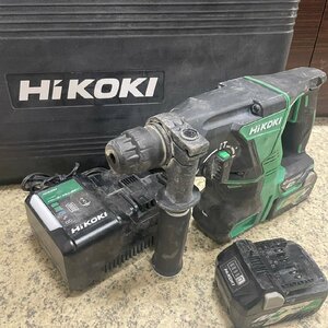 HiKOKI/ハイコーキ コードレスハンマドリル 36V DH36DPA バッテリー×2個 充電器付き 電動工具 大工道具