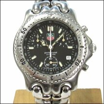 TS TAG HEUER/タグホイヤー プロフェッショナル クロノグラフ CG1110-0 メンズ腕時計 クオーツ 稼働品 現状渡し_画像2