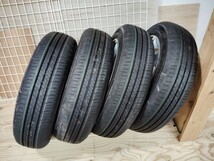 宮城県発　新車外し　アルミホイール付サマータイヤセット　155/65R-14_画像8