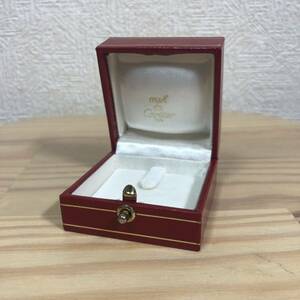 must de Cartier 純正リングBOX 外箱　指輪用 ジュエリーケース マスト　カルティエ