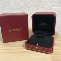 Cartier 純正リングBOX 外箱　指輪用 ジュエリーケース カルティエ 空箱 カルティエ指輪_画像1