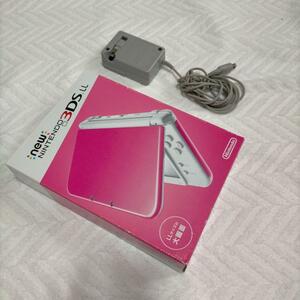 New Nintendo 3DS LL pink × white 