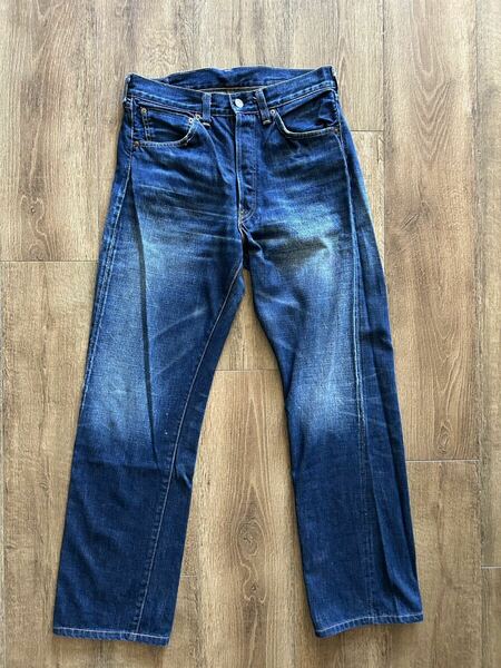 W34！LEVI'S 501XX 37501モデルLVC日本製ヴィンテージ濃紺