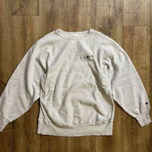 90's刺繍タグ!Champion REVERSE WEAVEスウェットシャツL