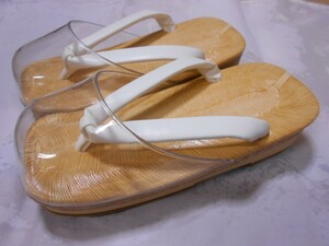  snow undergrowth sandals setta hour rain put on footwear yellow Chiba cut k thickness bottom white nose .L24.5-26.5cm