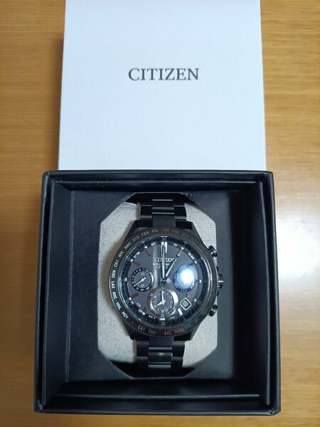 CITIZEN　ATTESA　CC4055-65E 新品未使用品　シチズン　アテッサ 腕時計 ブラック