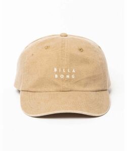 BILLABONG ビラボン　レディース TWILL PEACH CAP ベースボールキャップ　ビラボンキャップウォッシ　ベージュ