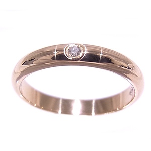 Cartier カルティエ ウェディングリング マリッジリング 結婚指輪 #45 750 K18PG ピンクゴールド【中古】【新品仕上げ済み】