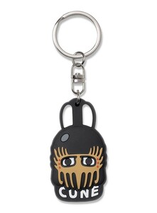 CUNE キューン ジャギ キーホルダー Rubber Key Chain JAGI's Helmet Usagi 北斗の拳コラボ