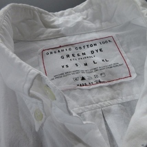 【Ron Herman ロンハーマン】ワンランク上のサーフスタイルに◎ オーガニックコットン ホワイトシャツ!! （MADE IN JAPAN）_画像5