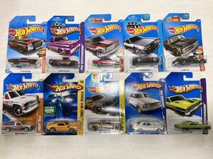 【IK-27862?】【1円〜】Hot WHeels ホットウィール 10点まとめ出品 72FORD RANCHERO/TRACK STARS/DELOREAN DMCなど含む 