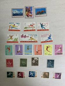 [IK-28095]1 jpy ~ China stamp T15 3-1~3-3 T7 6-1~6-6 T1 6-1~6-6 Special 29 4-1~4-4. summarize China person . postal foreign stamp collection goods 